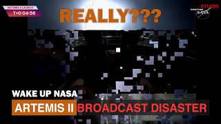 NASA Artemis II Launch Broadcast was a Total Disaster… Again  | Camera Guy Forgot his Job