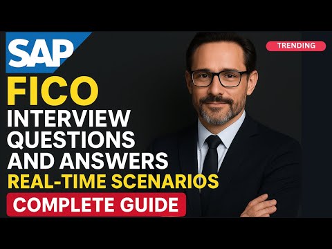 Complete SAP FICO Interview Preparation 2026 | 100 Real-Time Questions + Scenarios