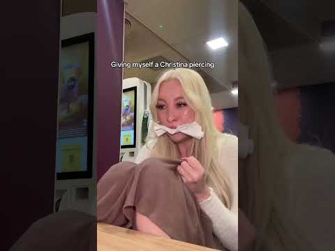 Christina piercing fail…. #shorts #short #Char bae