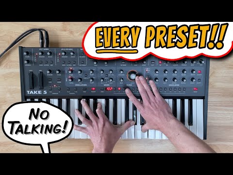 🔥 Sequential Take 5 - playing through EVERY preset (no talking!)