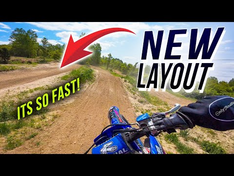 Learning NEW TRACK LAYOUT At RMX Training Facility
