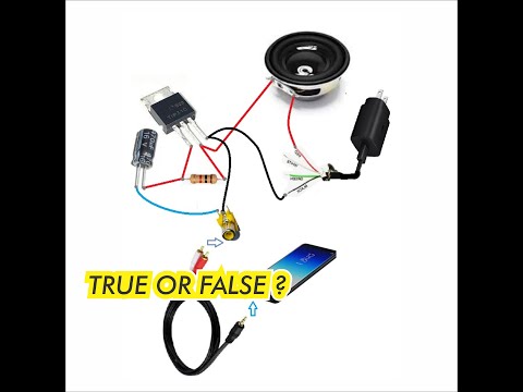 Mini Power Amplifier Circuit TIP31 Transistor I Simplest Amplifier build