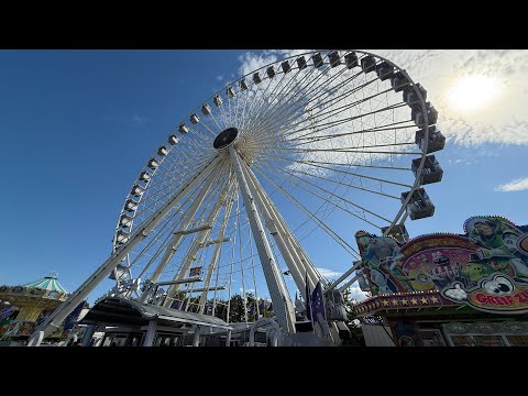 Europa Rad - Kipp Riesenrad (Onride POV) Kirmes Video Pützchens Markt 2025 Bonn Ferris wheel Europa