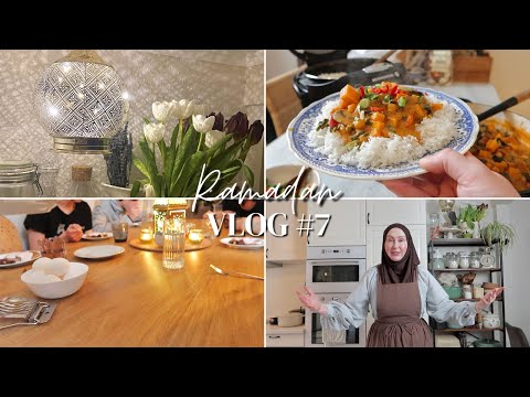 Delicious & Healthy Cooking for 10 in Ramadan | Ramadan Vlog #7