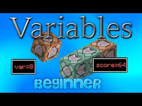 Mozartminecraft - How To Create and Use Variables Using Command Blocks 1: Beginner