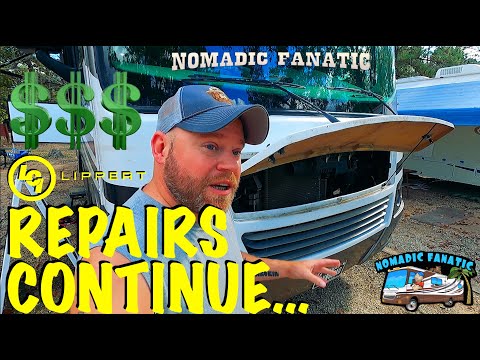 More Onan Generator & Lippert Leveling Repairs... $$$