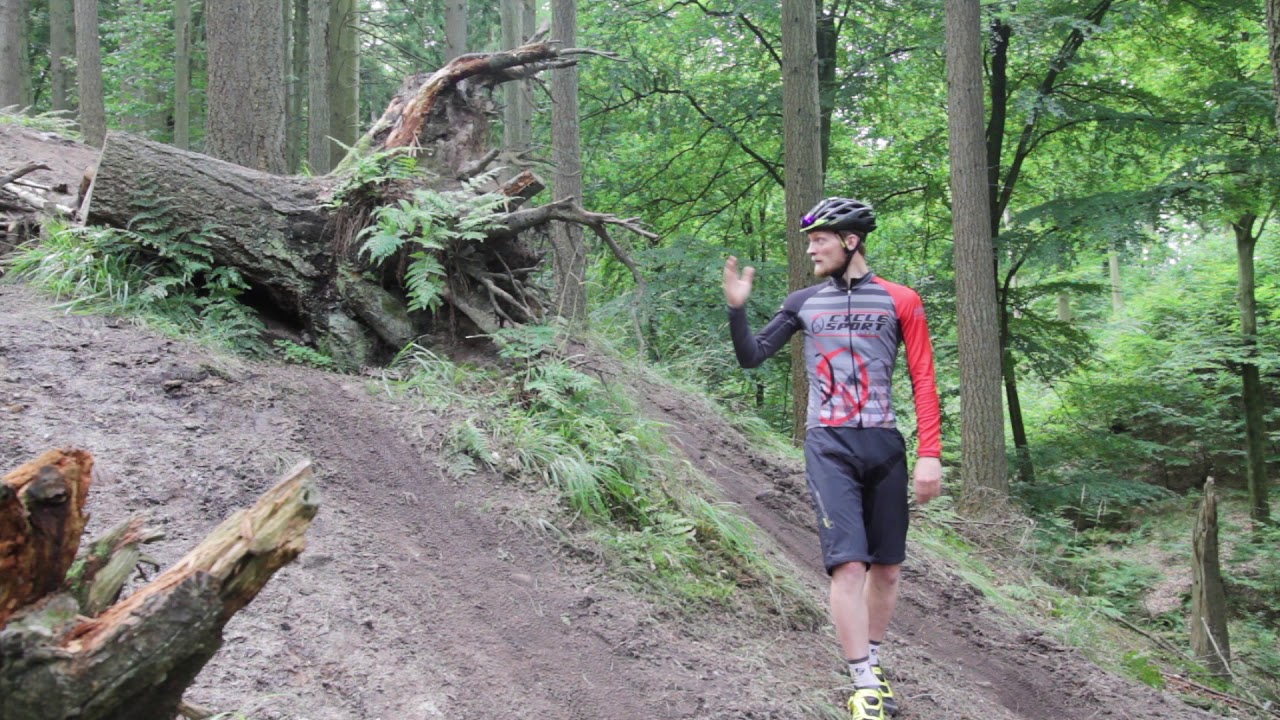 MTBTV - Sådan køres de vilde drops i Nordskoven ved Silkeborg