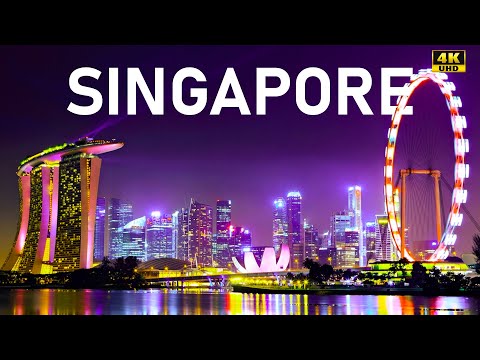 Singapore 🇸🇬 in 4K ULTRA HD 60 FPS by Drone 2022