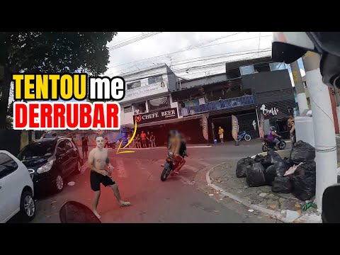 TENTARAM ME DERRUBAR NO MEIO DO PINOTE