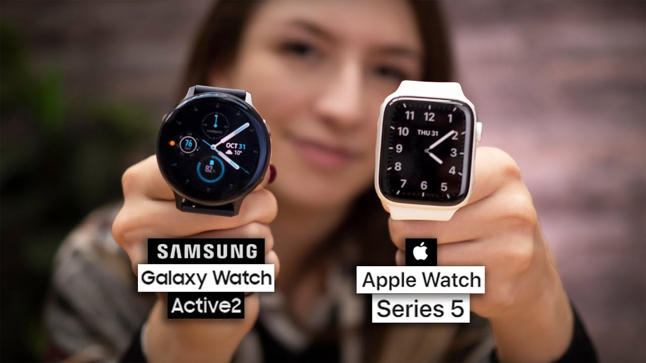 Apple Watch Series 5 vs Galaxy Watch Active 2