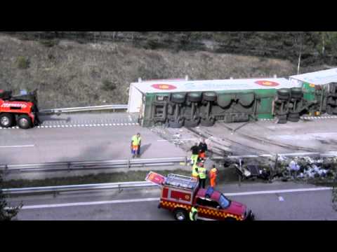 Trafikolycka E18 Bålsta part 8