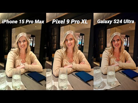 Pixel 9 Pro XL vs Galaxy S24 Ultra vs iPhone 15 Pro Max Camera Low Light Test