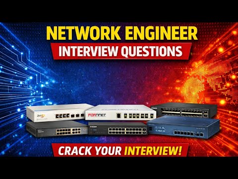 Top Network Engineer Interview Questions 🔥 