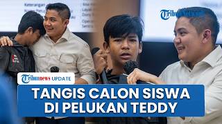 Calon Siswa Sekolah Rakyat Menangis di Pelukan Seskab Teddy: Hidup dari Hasil Ngamen, Ayah Meninggal