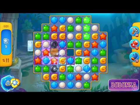 Fishdom level 1101 HD