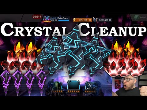 Massive Crystal Cleanup 2021 - Thousands of Crystals Opened | Marvel Contest of Champions