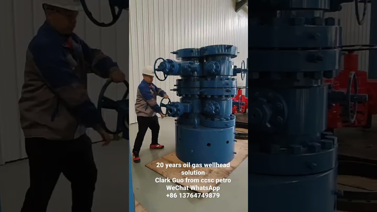 oil gas wellhead Christmas tree solution