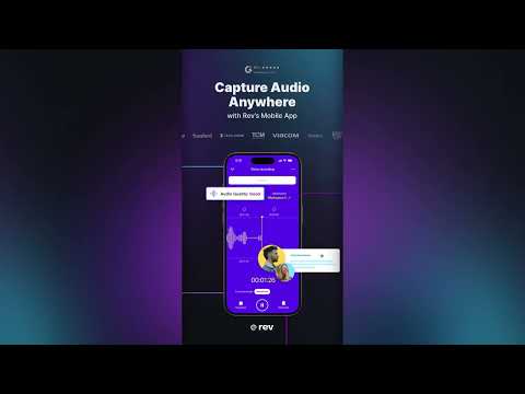 Rev: Record & Transcribe Video