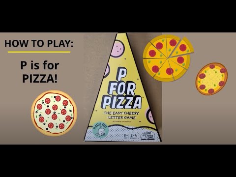How to play P for Pizza game