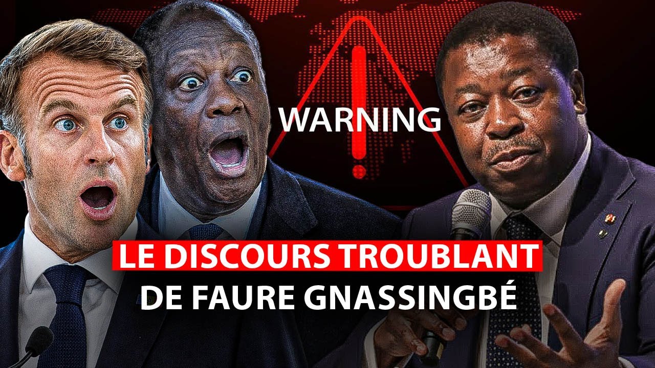 Choc au Togo : Le discours qui surprend le monde. Faure casse les codes.