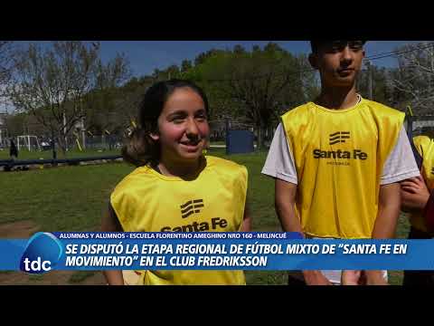FIRMAT | SE DISPUTÓ LA ETAPA REGIONAL DE FÚTBOL MIXTO DE "SANTA FE EN MOVIMIENTO"
