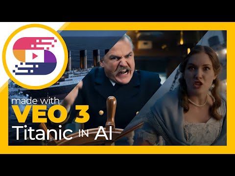 VEO 3 - Titanic like you've never seen it! #veo3 #googleveo3 #ai #titanic