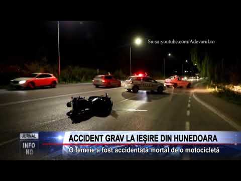 ACCIDENT GRAV LA IEȘIRE DIN HUNEDOARA