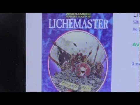 Product Review - Unbooking Lichemaster - Warhammer Fantasy Roleplay 1st Edition