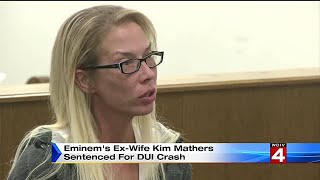 Eminem&#39;s ex-wife Kim Mathers sentenced for DUI crash