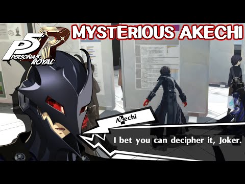 Mysterious Akechi in final palace - Persona 5 Royal