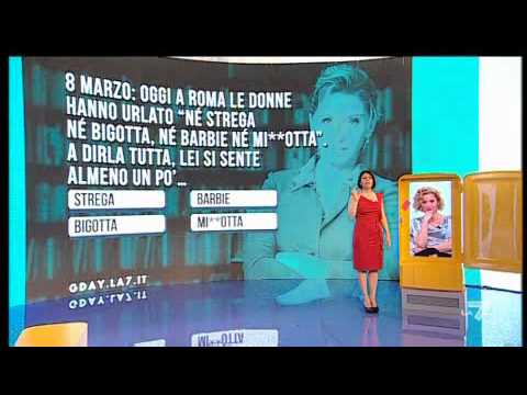 G'DAY con Geppi Cucciari 08/03/2011 - Il sondaggio non sondaggio