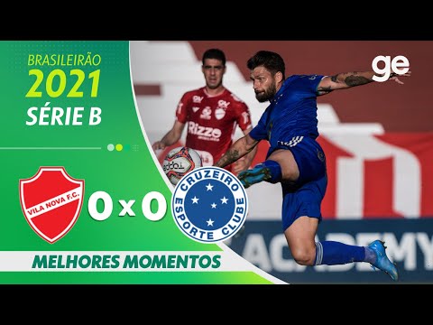 Gols e lances de Vila Nova-GO x Cruzeiro