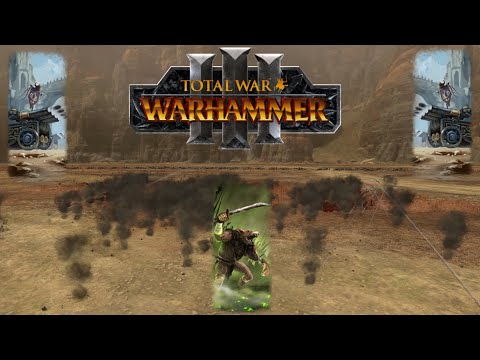 How Fast 20 Organ Guns Can Take Down 1 Skavenslave in Total War: Warhammer 3?
