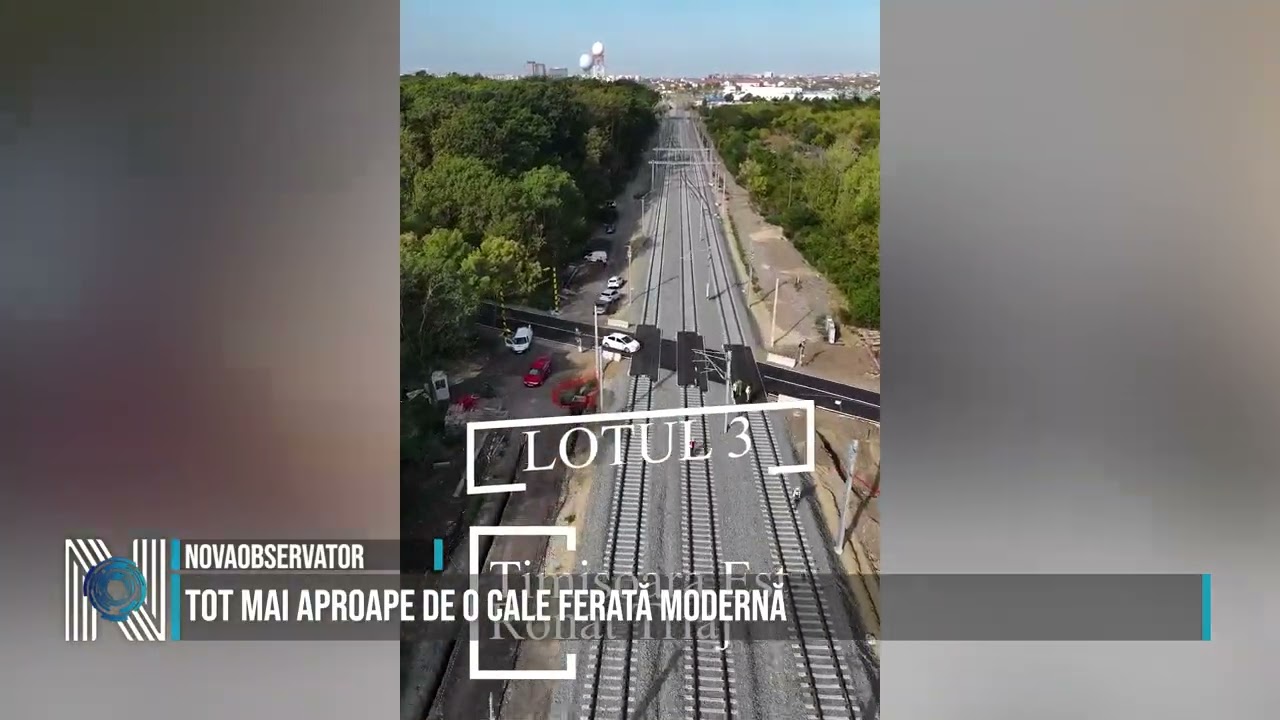 Tot mai aproape de o cale ferată modernă