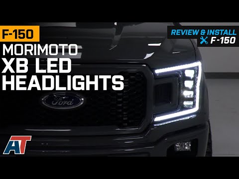 2018-2020 F150 Morimoto XB LED Headlights; Black Housing Review & Install