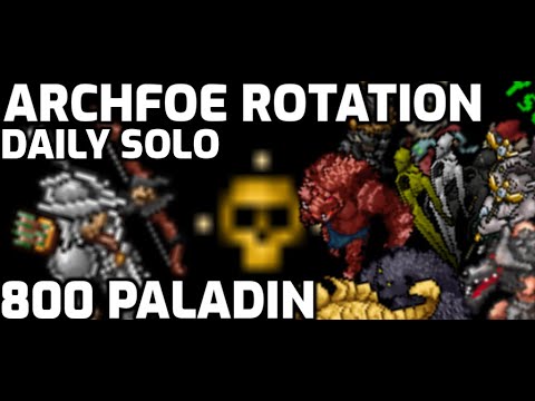 Bosstiary: Archfoe rotation