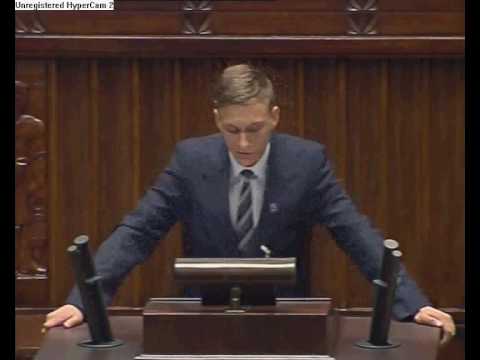 Sebastian Płachecki w Sejmie - chwała Lecha Wałęsy II
