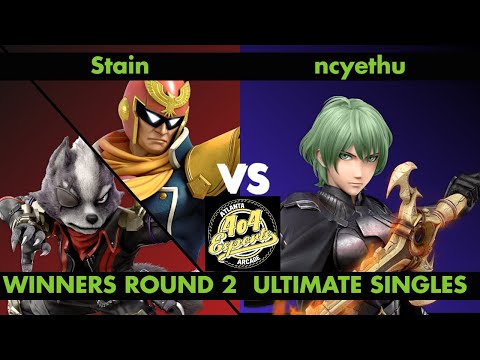 SSBU - 4o4 Smash Night 18 - FTM| Stain (Captain Falcon, Wolf) vs yeh| ncyehtu (Byleth) - Winners R2