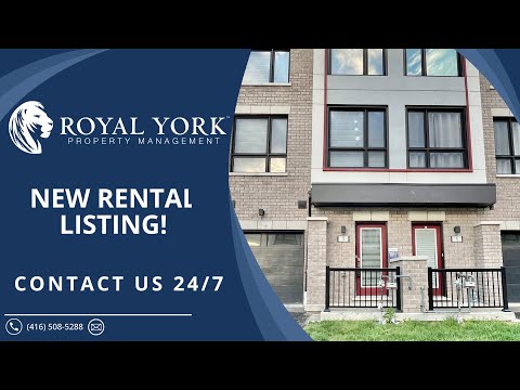 3 BED + DEN 3 BATH - STACKED TOWNHOUSE FOR RENT - NULL, AJAX, NULL
