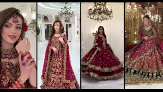 kashees latest red bridal dress collection #2021 b