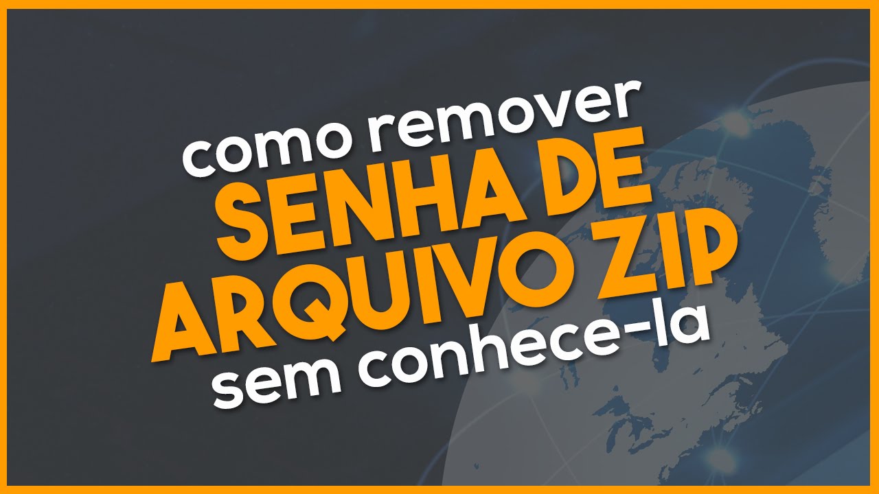 Remover senha arquivo zip sem saber | guia rápido