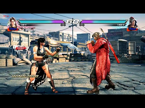 L7 53_4 Julia Chan Ryona VS Steve - Tekken 7 ( Uchiha x24 ) Gameplay PC RX 570 8G