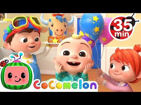 Birthday Song + More Nursery Rhymes & Kids Songs - CoComelon