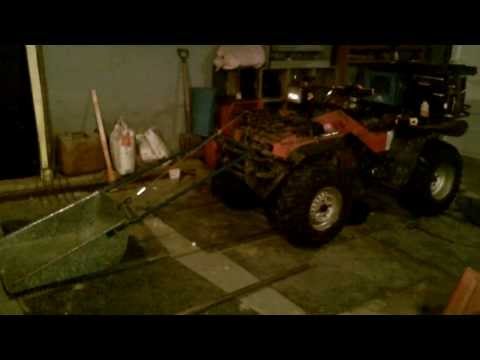 How Not To Build a Snowplow aka redneck snowplow
