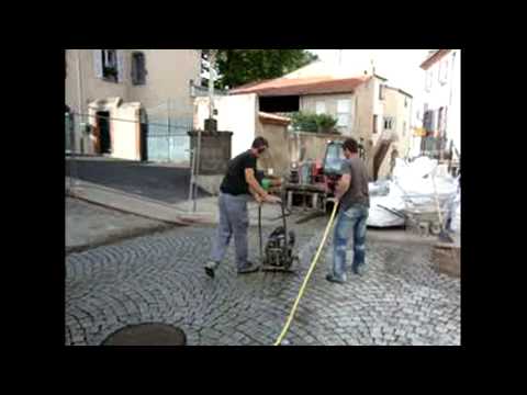 comment poser pavé granit