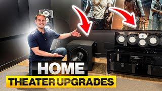 Home Theater Upgrades! JTR Captivator RS1 Subwoofers & Kaleidescape!