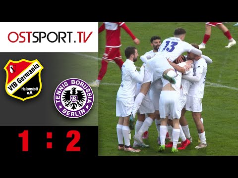 TeBe gewinnt Abstiegskracher! Albers überragt: Halberstadt - TeBe 1:2 | Regionalliga Nordost