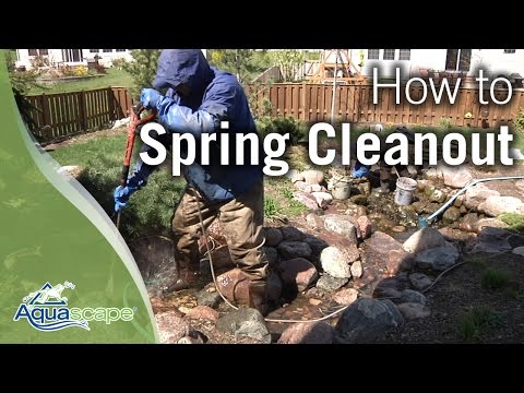 Aquascape's Spring Cleanout How To