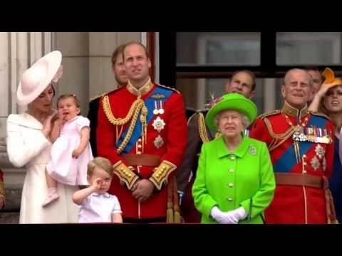 Documentary 2017 - Princess Charlotte makes her 1st appearance on balcony at Buckingham Palace  (Jun