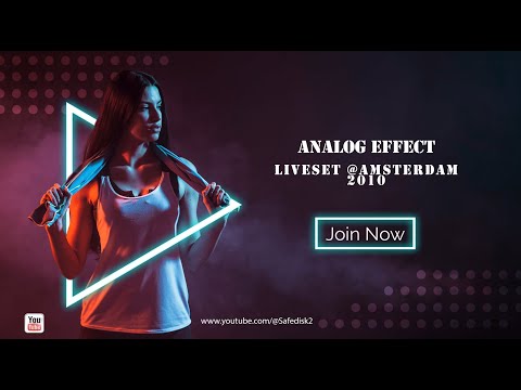 Analog Effect - Liveset at Amsterdam Dance Event 2010 [HQ] [4K]